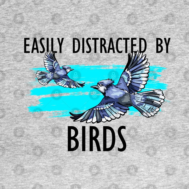 easily distracet ny birds by Jabinga